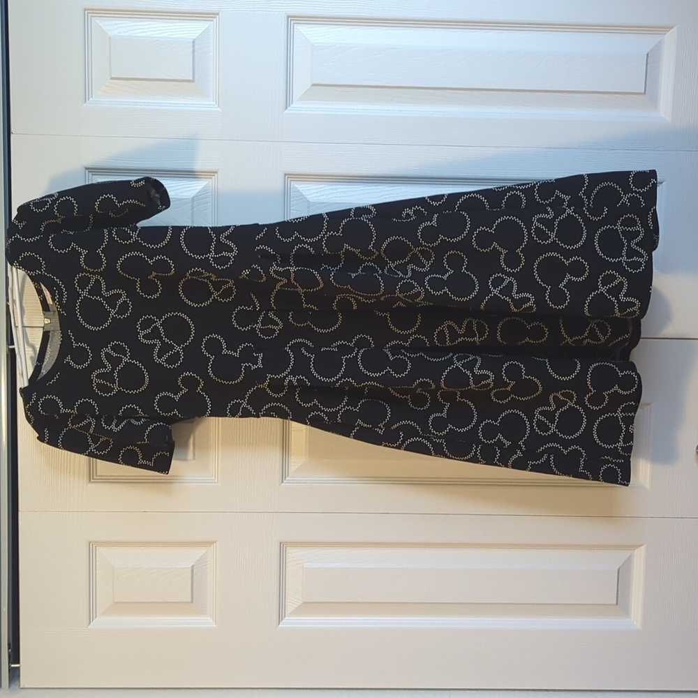 LulaRoe Disney black and White dress, size small